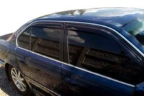 BMW 7. sērija E38 1994–2001 Logu vēja deflektori (4 gab., HIC) foto 1