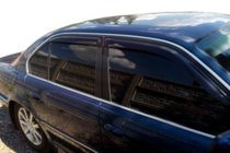BMW 7. sērija E38 1994–2001 Logu vēja deflektori (4 gab., HIC) foto 4