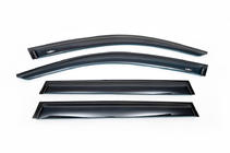 BMW X3 F25 2011–2018 Logu vēja deflektori (4 gab., HIC) foto 4