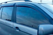 BMW X5 E53 1999–2006 Logu vēja deflektori (4 gab., HIC) foto 10