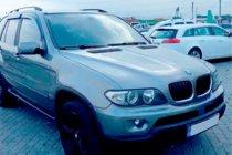 BMW X5 E53 1999–2006 Logu vēja deflektori (4 gab., HIC) foto 6