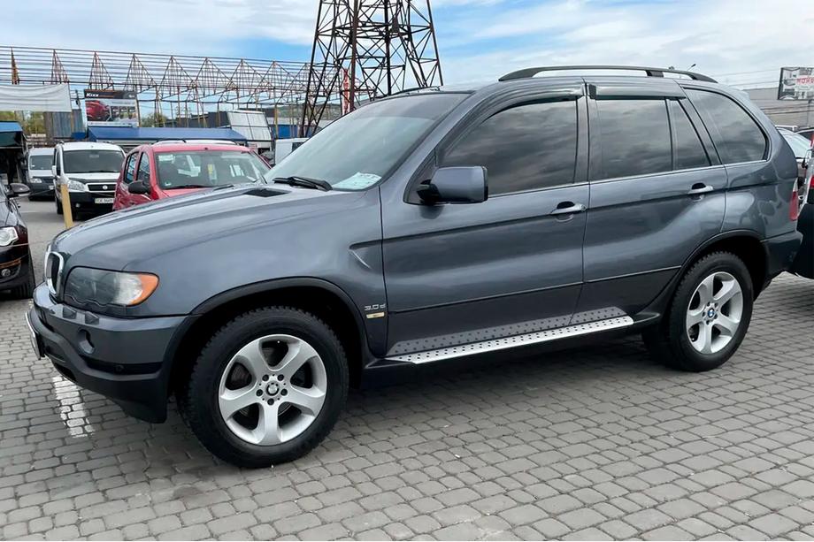 BMW X5 E53 1999–2006 Logu vēja deflektori (4 gab., HIC) Image