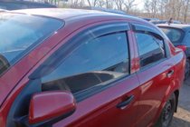 Chevrolet Aveo T250 2005–2011 Logu deflektori SD (4 gab., HIC) foto 10