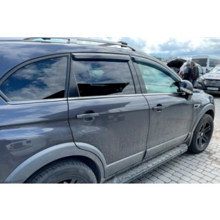 Logu vēja deflektori (4 gab., HIC) Chevrolet Captiva 2006–2019 foto 2