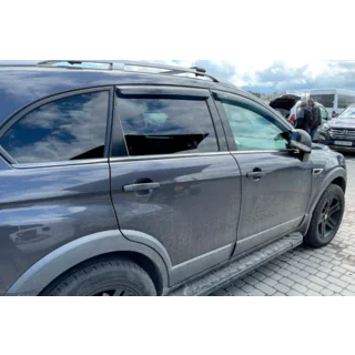 Logu vēja deflektori (4 gab., HIC) Chevrolet Captiva 2006–2019 foto 2