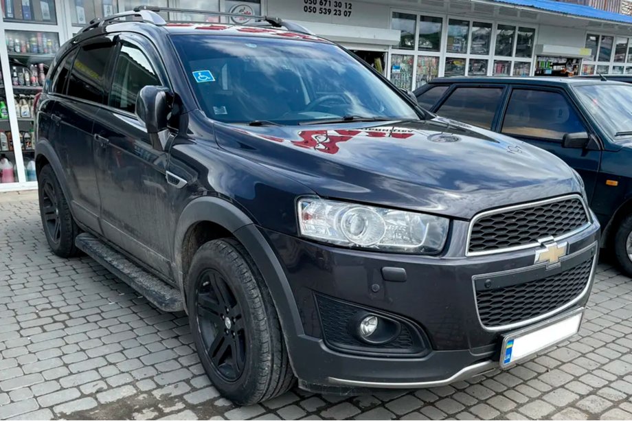 Chevrolet Captiva 2006–2019 Logu vēja deflektori (4 gab., HIC) Image