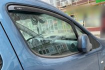 Citroen Berlingo 2008–2018 Ieliekamie logu deflektori (2 gab., HIC) foto 1