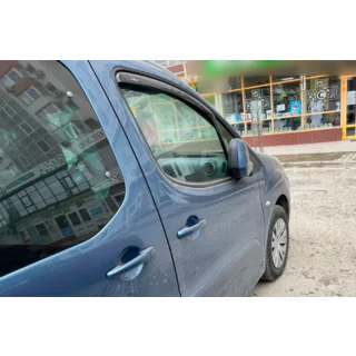 Ieliekamie logu deflektori (2 gab., HIC) foto 2