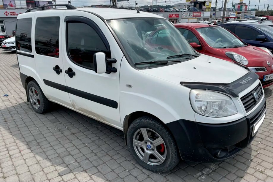 Fiat Doblo I 2001–2005 Logu vēja deflektori (2 gab., HIC) Image