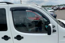 Fiat Doblo I 2005–2010 Logu vēja deflektori (2 gab., HIC) foto 1