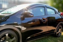 Honda Civic HB 2012–2020 Logu deflektori HB 2012+ (4 gab., HIC) foto 1