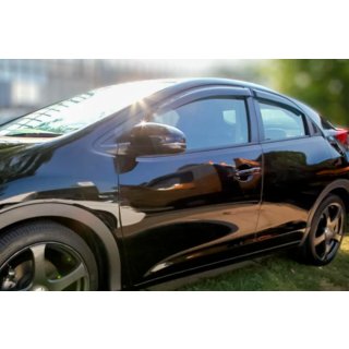 Logu deflektori HB 2012+ (4 gab., HIC) Honda Civic HB 2012–2020 foto 1