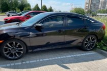 Honda Civic Sedans X 2016–2021 Logu vēja deflektori (4 gab., HIC) foto 4