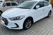 Hyundai Elantra (AD) 2015–2020 Logu vēja deflektori (4 gab., HIC) foto 4