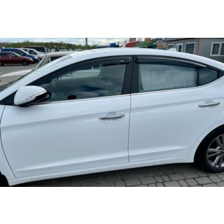 Logu vēja deflektori (4 gab., HIC) Hyundai Elantra (AD) 2015–2020 foto 1