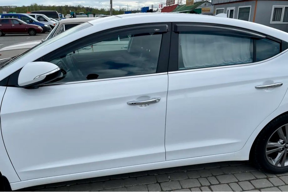 Hyundai Elantra (AD) 2015–2020 Logu vēja deflektori (4 gab., HIC) Image