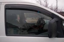 Hyundai H200, H1, Starex 1998–2007 Logu vēja deflektori (2 gab., HIC) foto 6