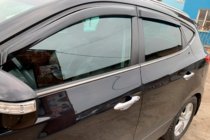 Hyundai IX-35 2010–2015 Logu vēja deflektori (4 gab., HIC) foto 1
