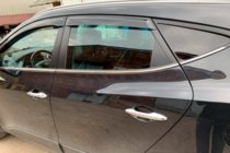 Hyundai IX-35 2010–2015 Logu vēja deflektori (4 gab., HIC) foto 4