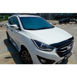 Logu vēja deflektori (4 gab., HIC) Hyundai IX-35 2010–2015 foto 2