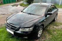 Hyundai Sonata NF 2004–2009 Logu vēja deflektori (4 gab., HIC) foto 3