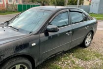 Hyundai Sonata NF 2004–2009 Logu vēja deflektori (4 gab., HIC) foto 2