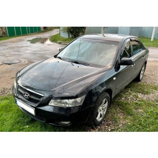 Logu vēja deflektori (4 gab., HIC) Hyundai Sonata NF 2004–2009 foto 3