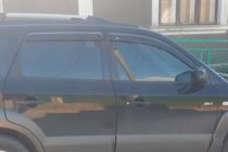 Hyundai Tucson JM 2004– Logu vēja deflektori (4 gab., HIC) foto 5
