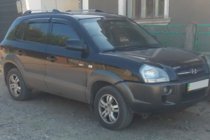 Hyundai Tucson JM 2004– Logu vēja deflektori (4 gab., HIC) foto 7