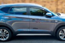 Hyundai Tucson TL 2016–2021 Logu vēja deflektori (4 gab., HIC) foto 1