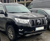 Toyota Land Cruiser Prado 150 2009–2023 Motora pārsega deflektors 2017+ (SIM) foto 4