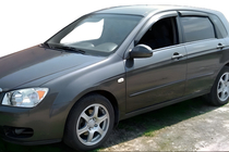 Kia Cerato 1 2004–2009 Logu deflektori SD (4 gab., HIC) foto 1