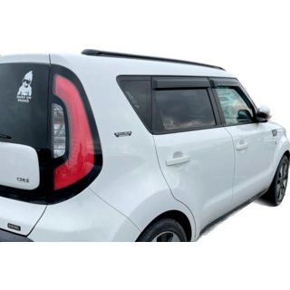Logu vēja deflektori (4 gab., HIC) Kia Soul I 2008–2013 foto 1