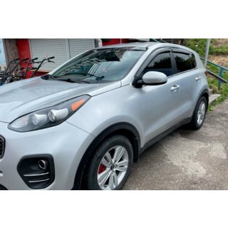 Logu vēja deflektori (4 gab., HIC) Kia Sportage 2015–2021 foto 4