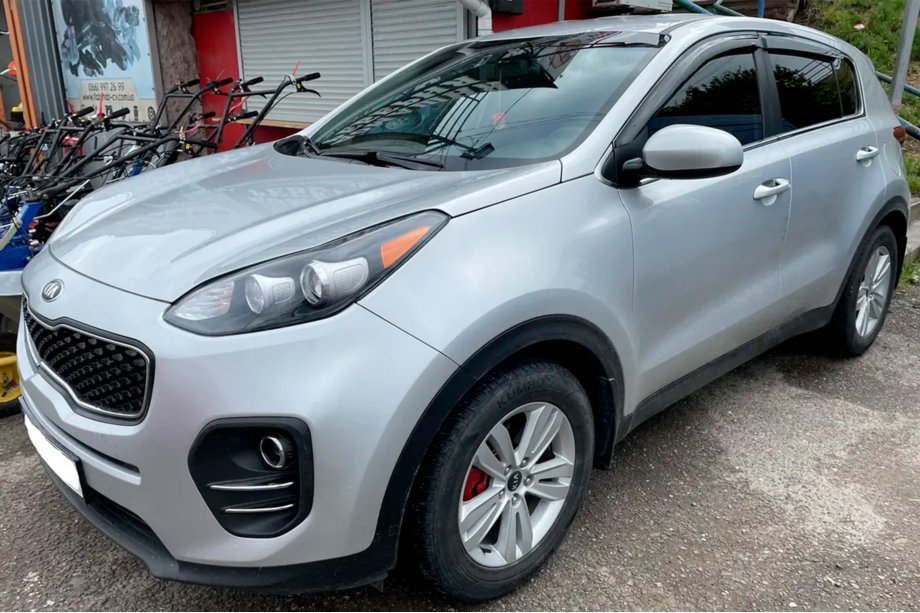 Kia Sportage 2015–2021 Logu vēja deflektori (4 gab., HIC) Image