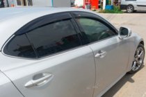 Lexus IS 2005–2013 Logu vēja deflektori (4 gab., HIC) foto 2