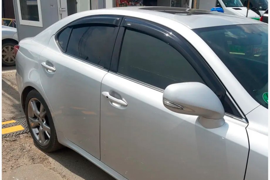 Lexus IS 2005–2013 Logu vēja deflektori (4 gab., HIC) Image