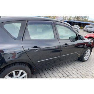 Logu deflektori HB (4 gab., HIC) Mazda 3 2003–2009 foto 2
