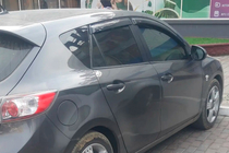 Mazda 3 2009–2013 Logu deflektori HB (4 gab., HIC) foto 1