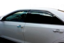 Mazda 6 2008–2012 Logu vēja deflektori ar hroma līsti SD (4 gab., HIC) foto 5