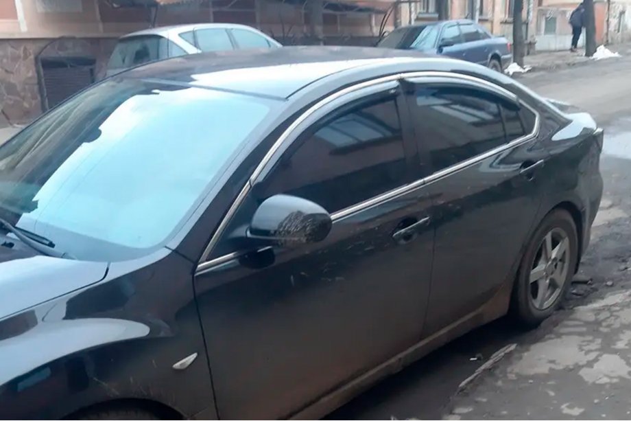 Mazda 6 2008–2012 Logu vēja deflektori ar hroma līsti SD (4 gab., HIC) Image