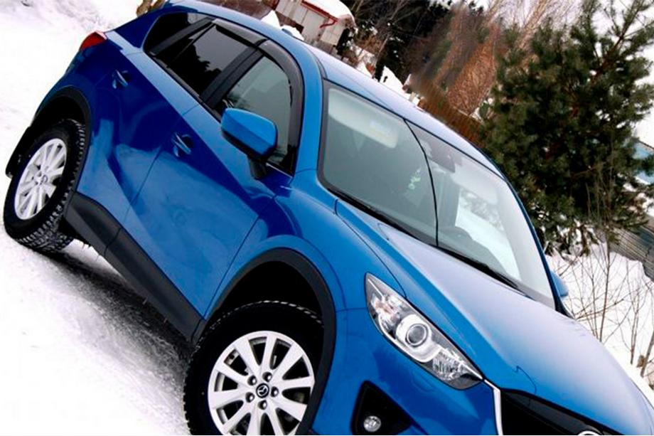 Mazda CX-5 2012–2017 Logu vēja deflektori (4 gab., HIC) Image