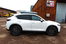 Mazda CX-5 2017–2025 Logu vēja deflektori (4 gab., HIC) foto 4