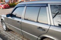 Mercedes E-klase W124 1984–1997 Logu vēja deflektori SW (4 gab., HIC) foto 3