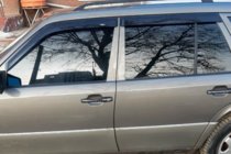 Mercedes E-klase W124 1984–1997 Logu vēja deflektori SW (4 gab., HIC) foto 2