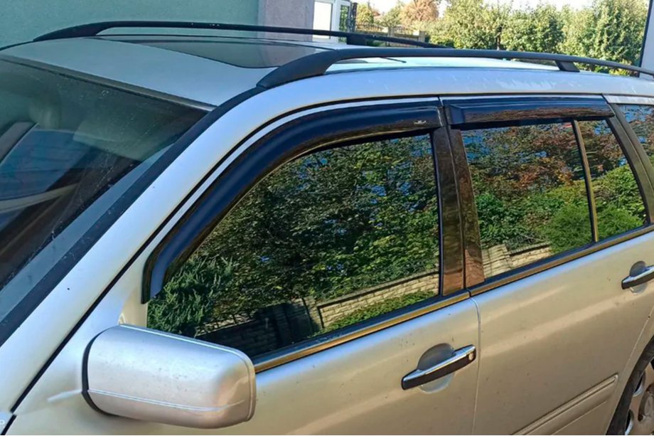 Mercedes E-class W210 1995–2002 Logu vēja deflektori SW (4 gab., HIC) Image