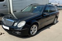 Mercedes E-class W211 2002–2009 Logu vēja deflektori SW (4 gab., HIC) foto 2