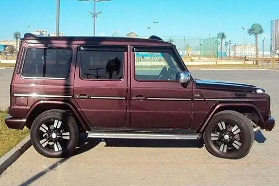 Mercedes G class W463 1990–2018 Logu vēja deflektori (4 gab., HIC) Image