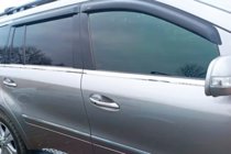 Mercedes GL class X164 2006–2012 Logu vēja deflektori (4 gab., HIC) foto 2