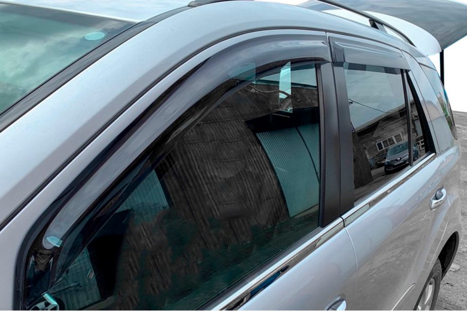 Mercedes ML W164 2005–2011 Logu vēja deflektori (4 gab., HIC) Foto 10